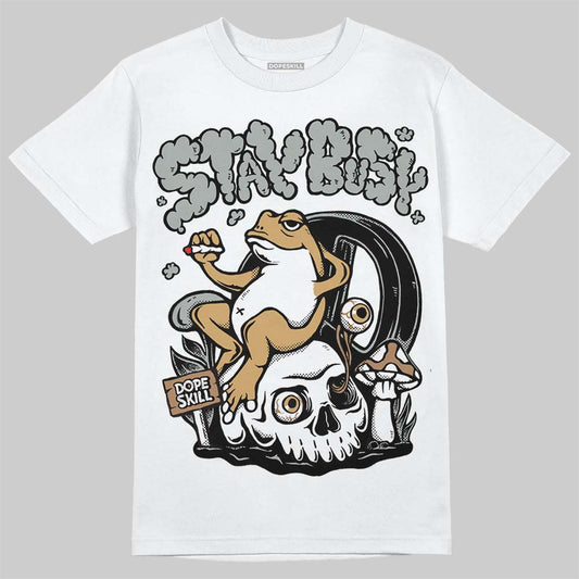 1906R ‚ÄòWhite Gold‚Äô DopeSkill T-Shirt Stay Busy Graphic