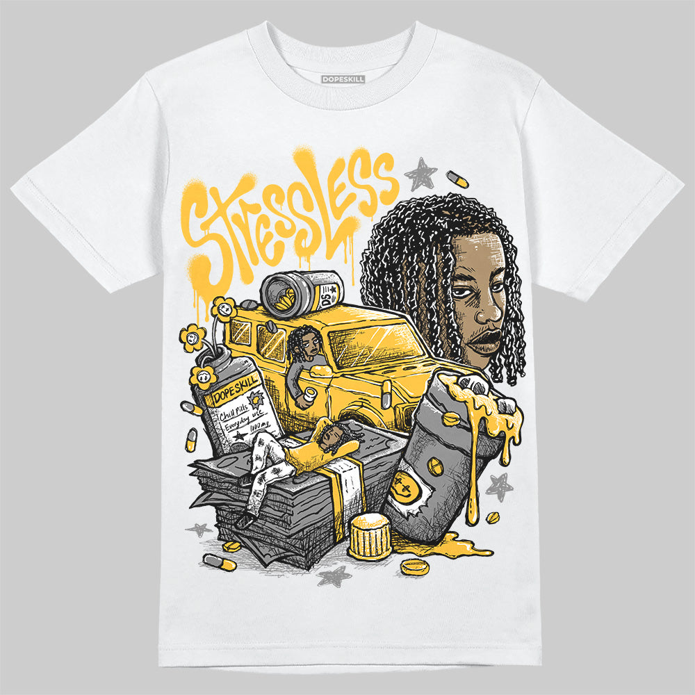 9060 Varsity Gold DopeSkill T-Shirt Stressless Graphic