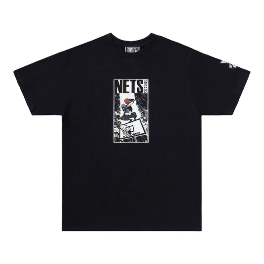 NBA BROOKLYN NETS I AM THE NIGHT T SHIRT (BLACK)
