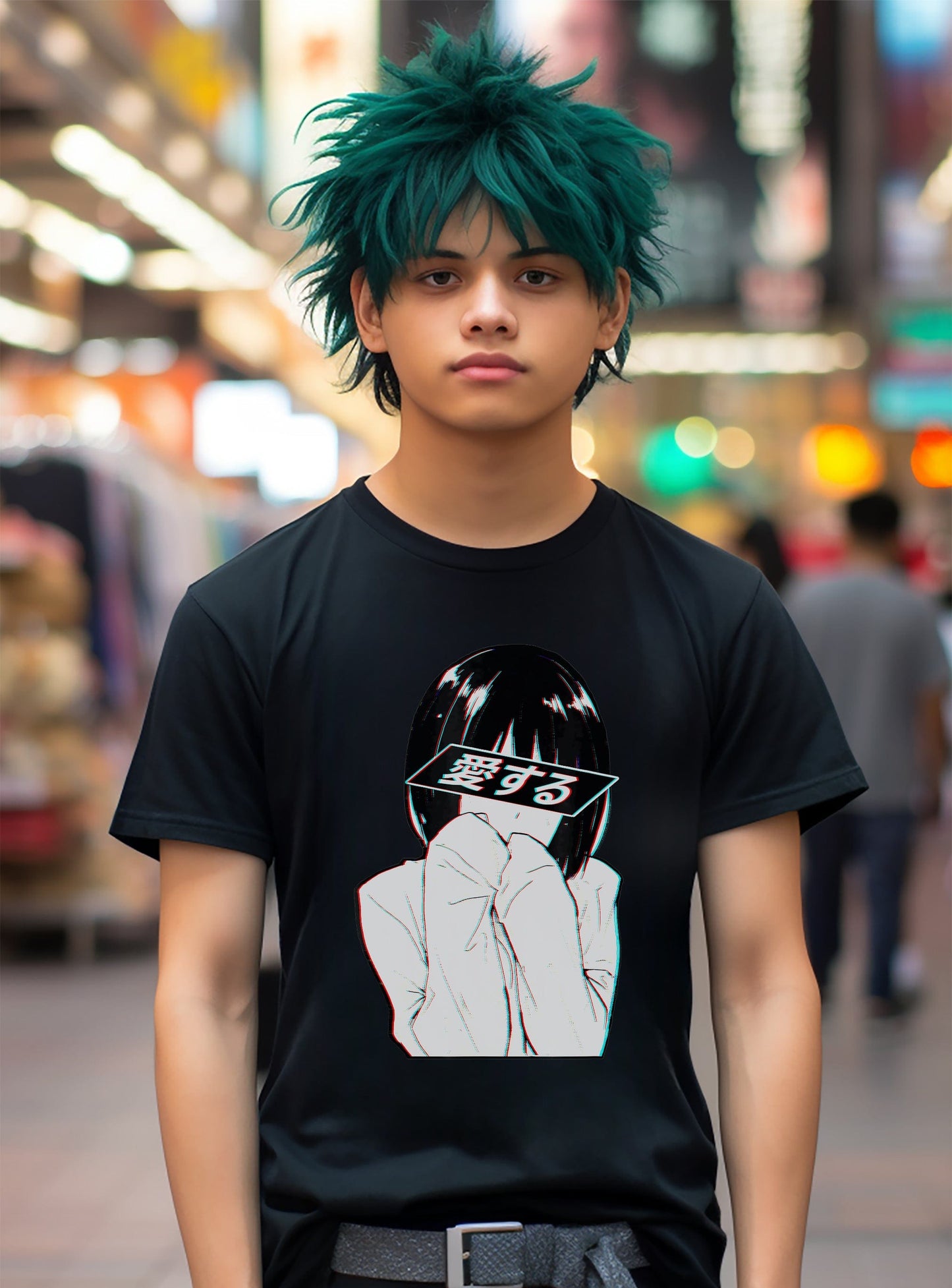 Sad Anime Girl Shirt - Trashy Waifu