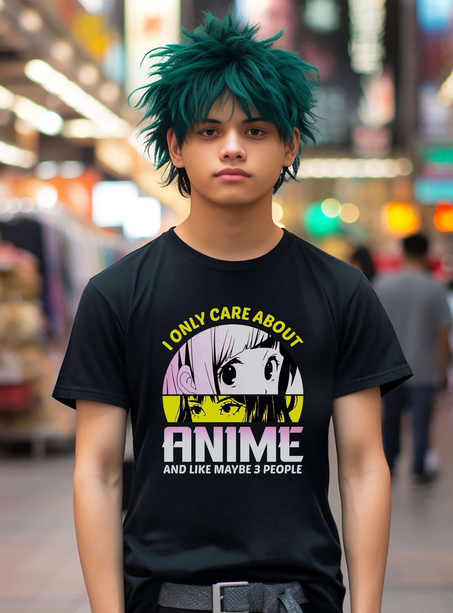 I Only Care About Anime T-Shirt