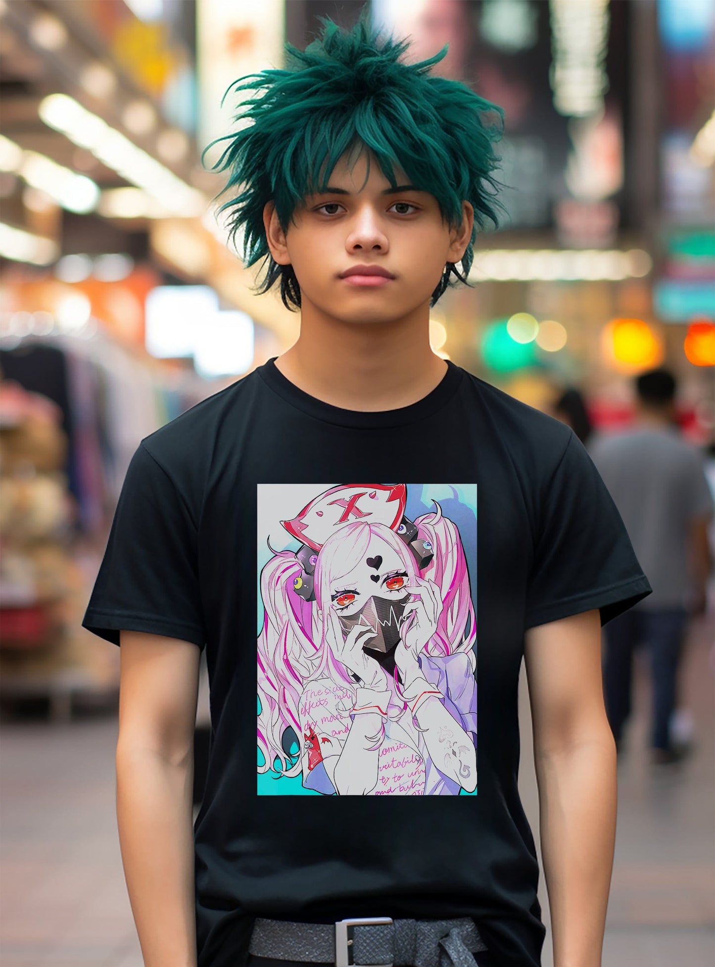 Menhera Anime Girl T-Shirt Yume
