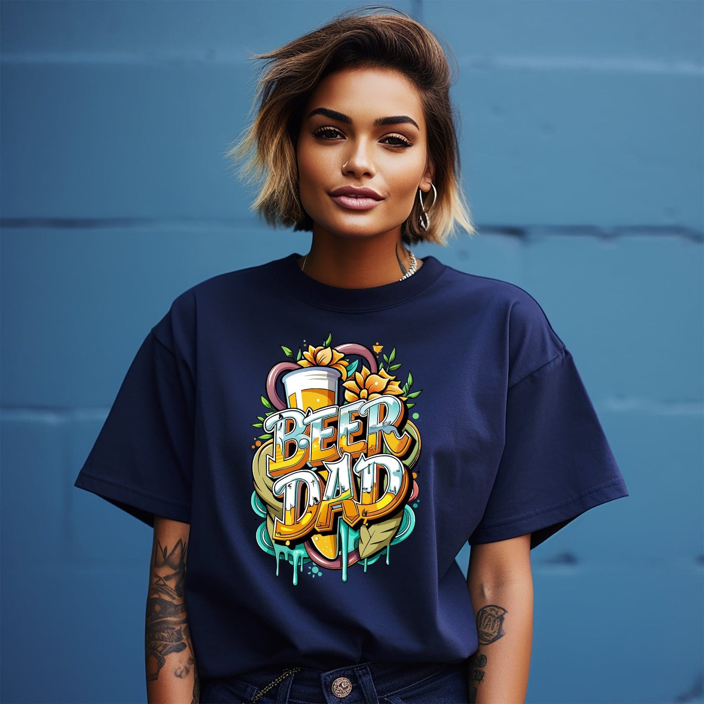 Best Beer Dad Funny TShirt
