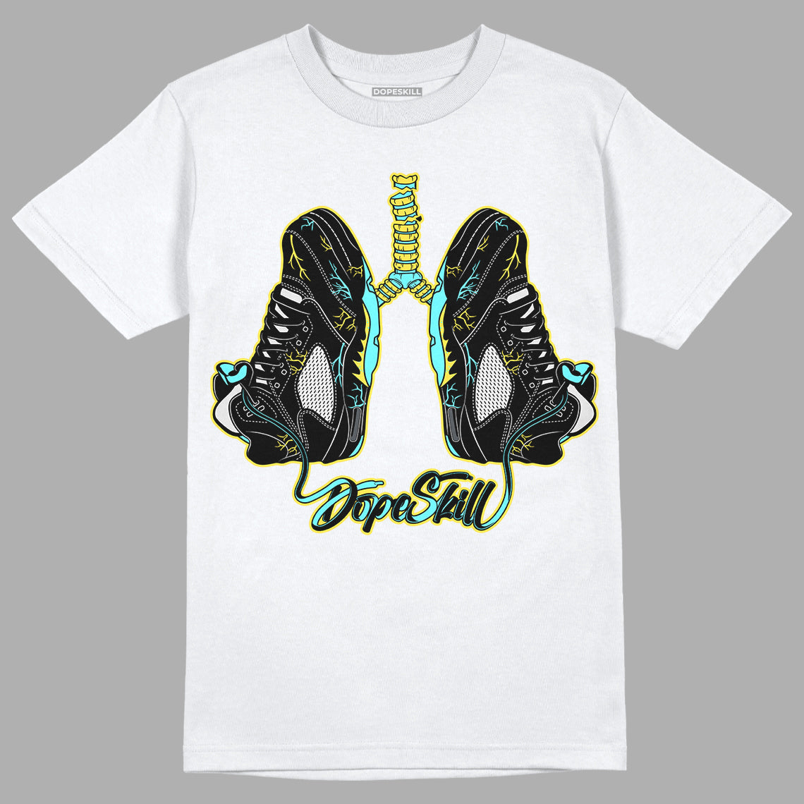 Aqua 5s DopeSkill T-Shirt Breathe Graphic