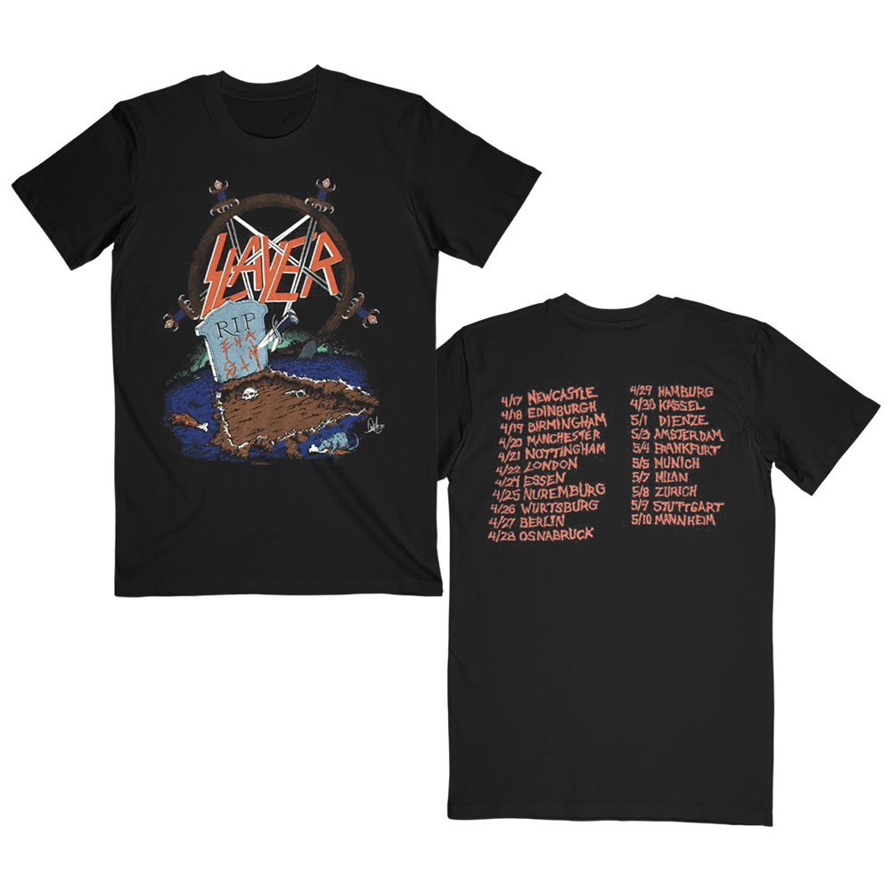 Slayer "Open Grave Tour" T-Shirt