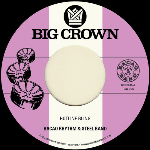 Bacao Rhythm & Steel Band - Hotline Bling Vinyl Record