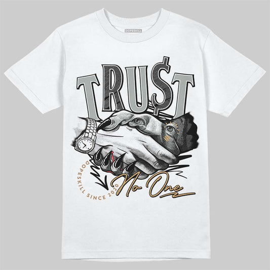 1906R ‚ÄòWhite Gold‚Äô DopeSkill T-Shirt Trust No One Graphic