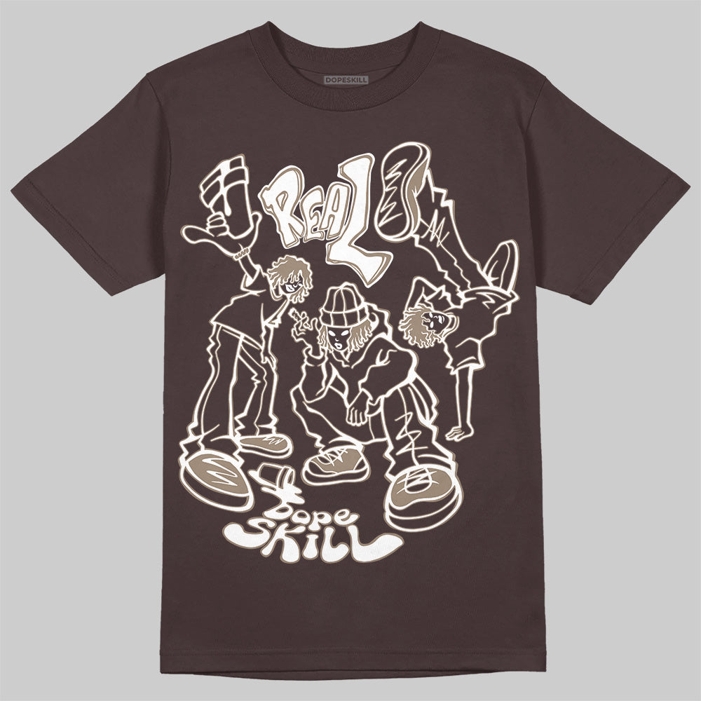 Baroque Brown 12s DopeSkill T-Shirt Real Y2K Players Graphic