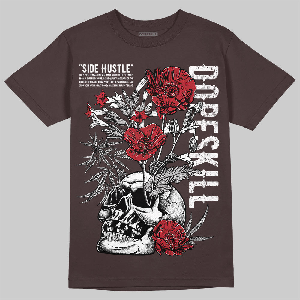 Baroque Brown 12s DopeSkill T-Shirt Side Hustle Graphic