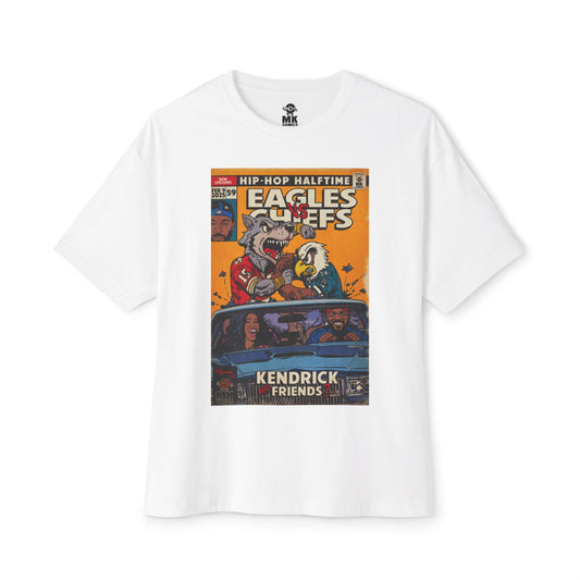 2025 Halftime - Eagles vs Chiefs - Unisex Oversized Boxy Tee