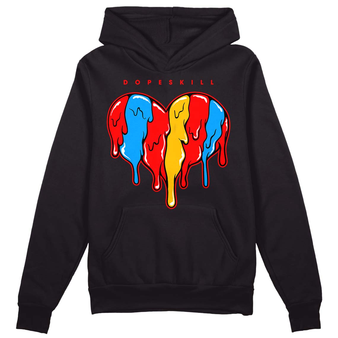 Fruity Pebbles Dunks DopeSkill Hoodie Sweatshirt Slime Drip Heart Graphic