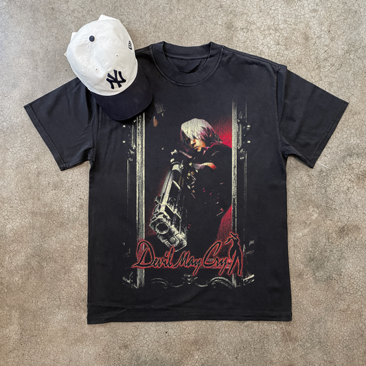 '01 DEVIL MAY CRY BLACK PROMO T-SHIRT