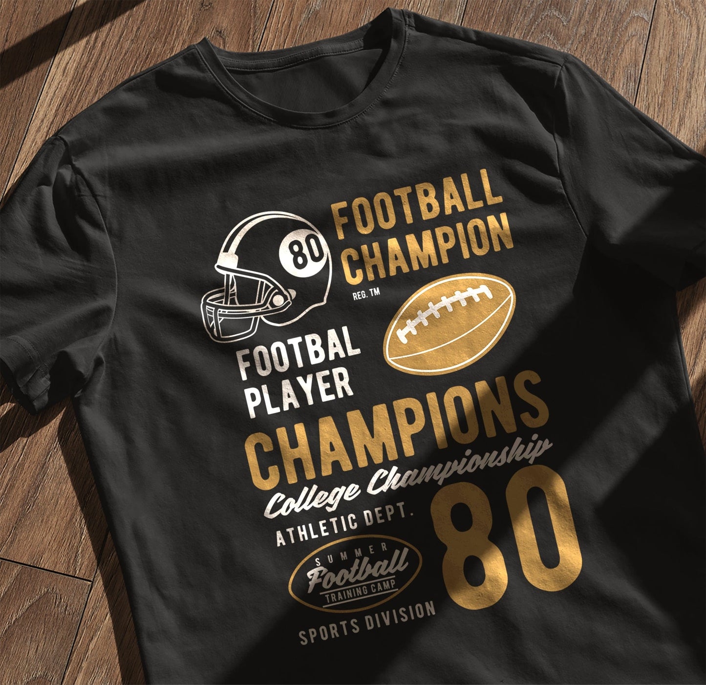Football Champions T-Shirt - Score Big