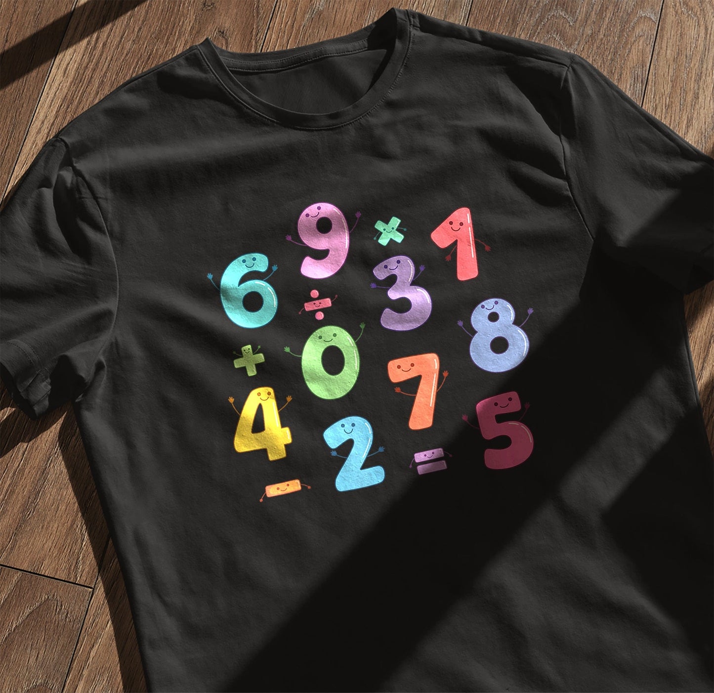 Funny Number Day Math Kids Tee
