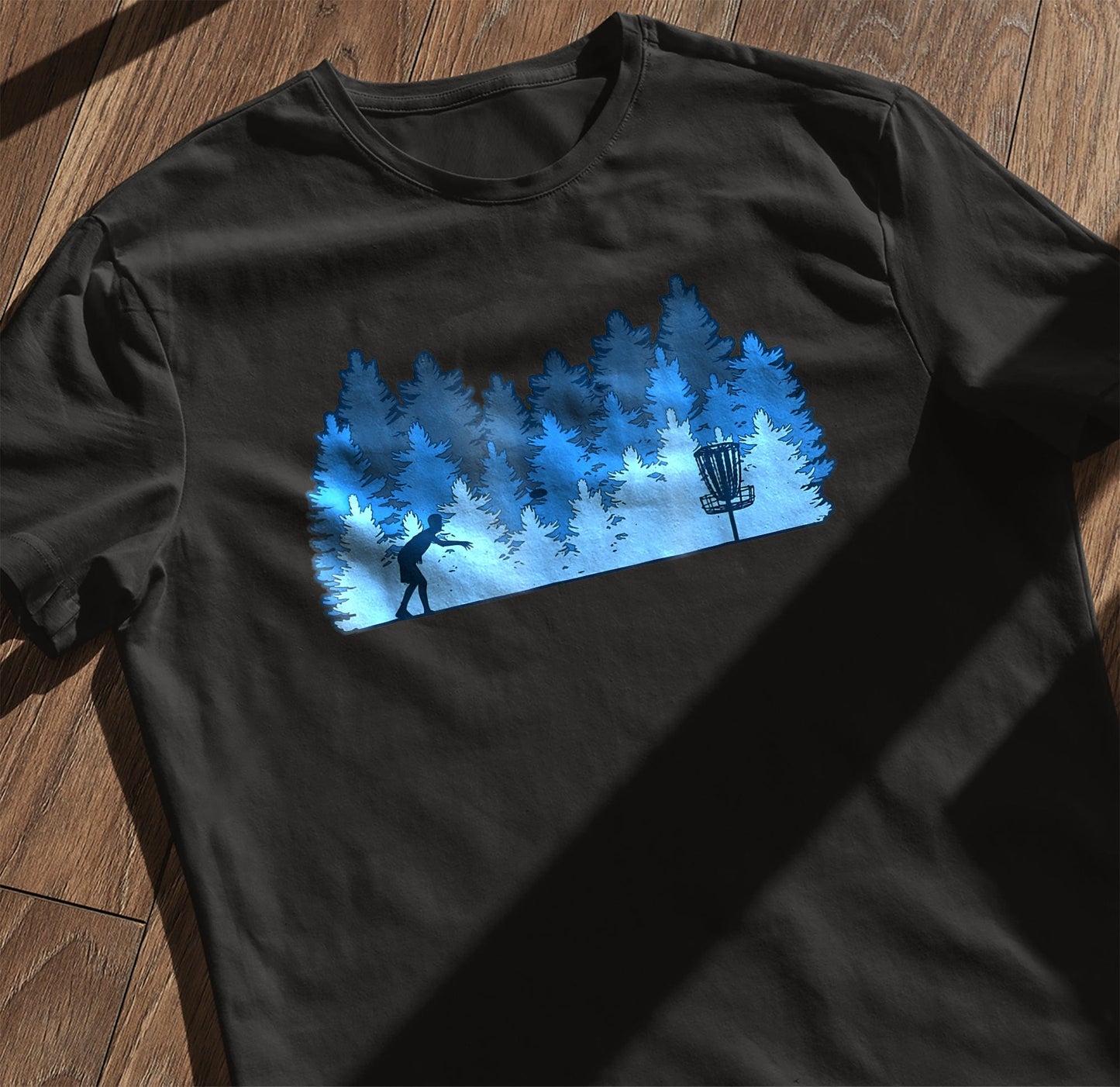 Funny Stupid Tree Disc Golf T-shirt