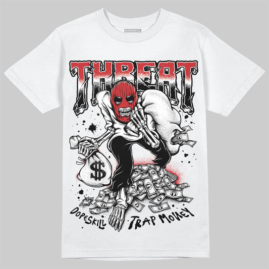 Bred 11s DopeSkill T-Shirt Threat Graphic
