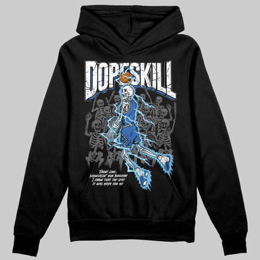 Blueberry 12s DopeSkill Hoodie Sweatshirt Thunder Dunk Graphic