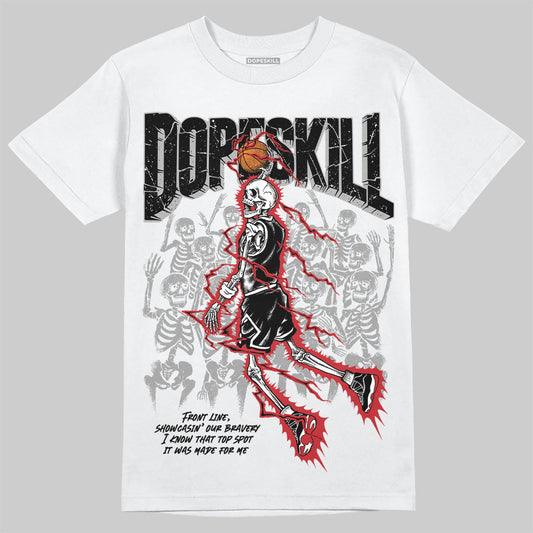 Bred 11s DopeSkill T-Shirt Thunder Dunk Graphic