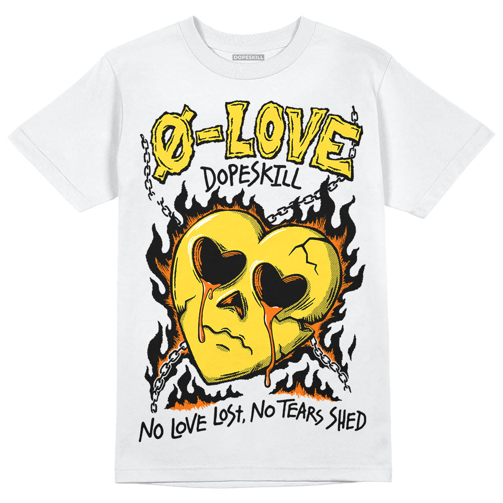 Black Tour Yellow AJ 4 Thunder DopeSkill Unisex T-Shirt Crying Heart Graphic