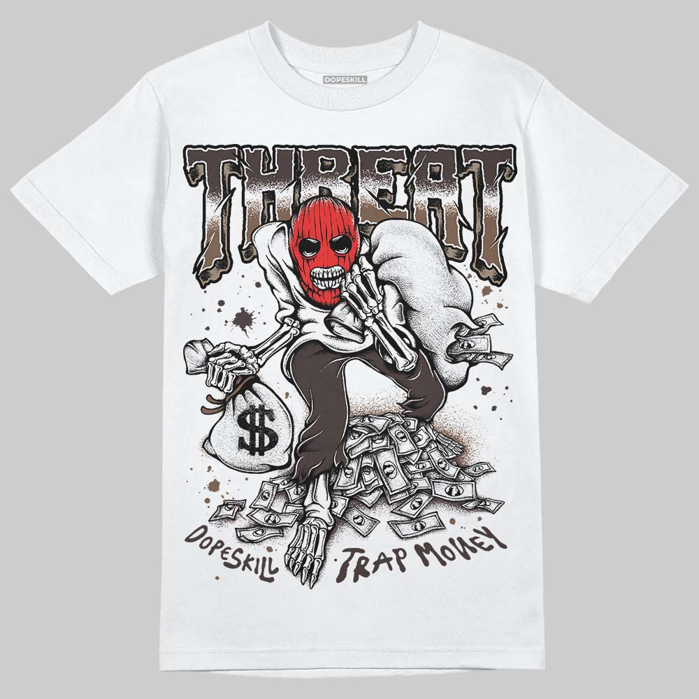 Baroque Brown 12s DopeSkill T-Shirt Threat Graphic