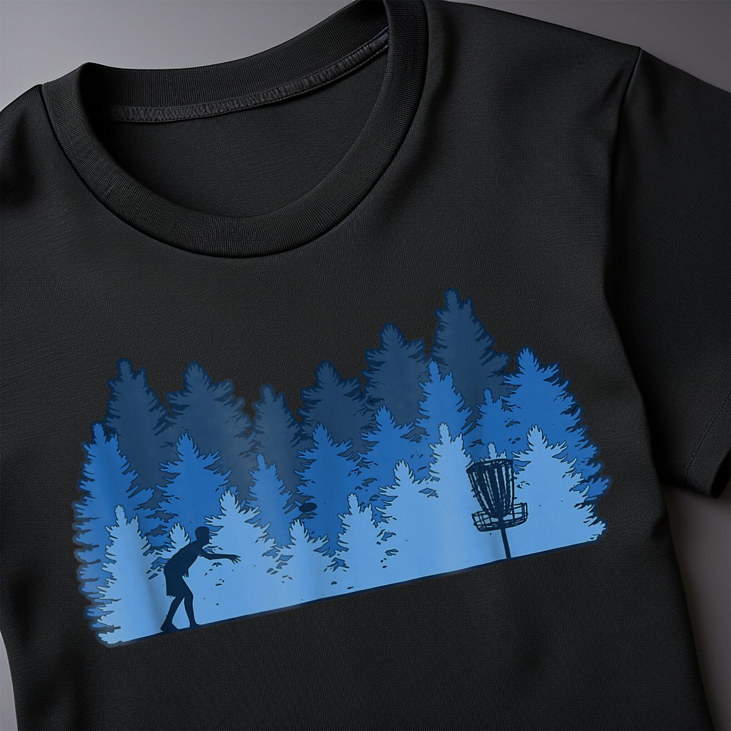 Funny Stupid Tree Disc Golf T-shirt