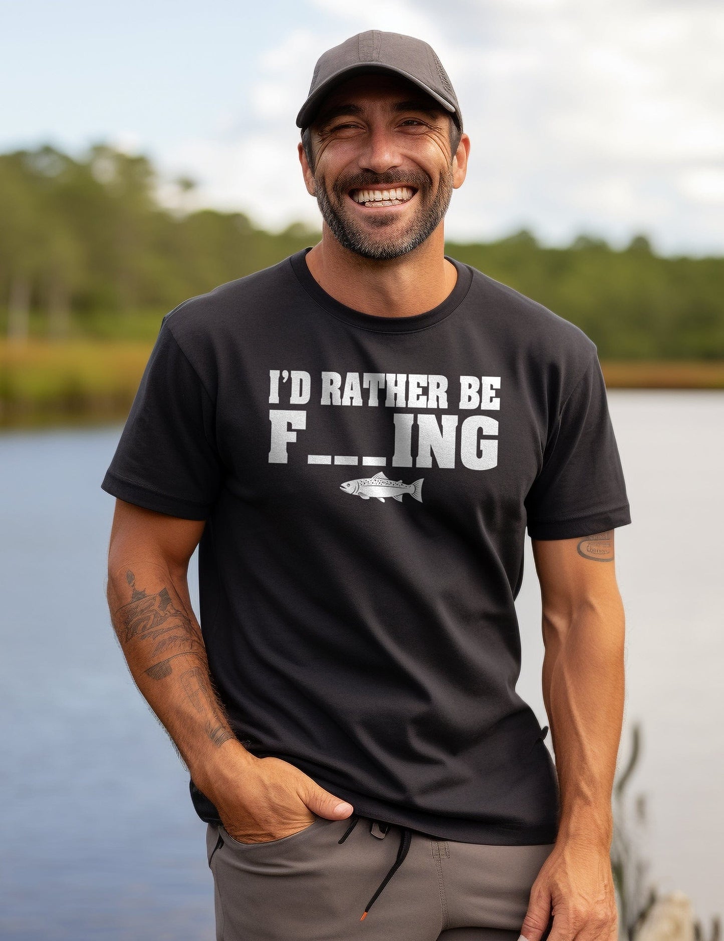 Id Rather Be F_ING Funny T-Shirt