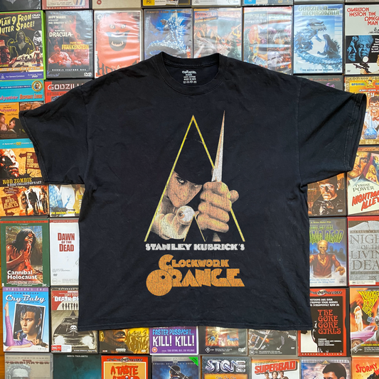 A CLOCKWORK ORANGE VINTAGE BLACK T-SHIRT