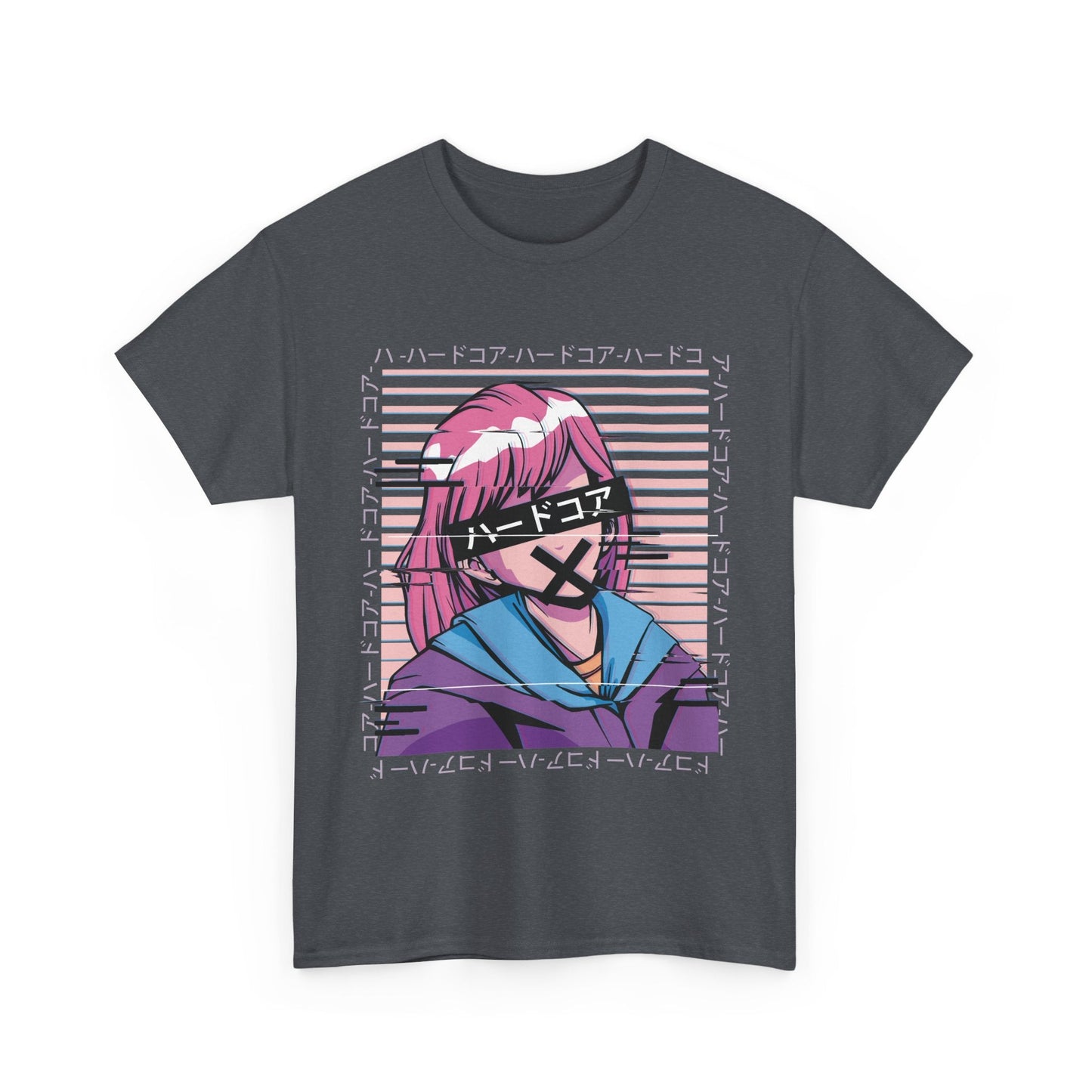 Censored Anime Girl Shirt Anime Graphic Tee
