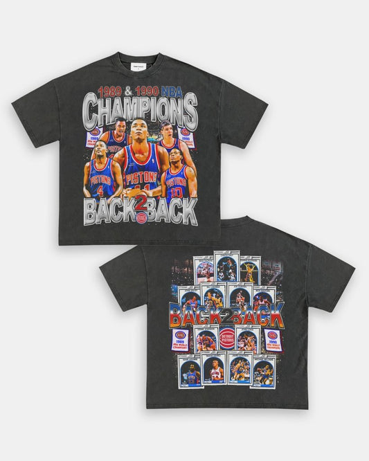 89 & 90 NBA CHAMPS TEE - [DS] Style001