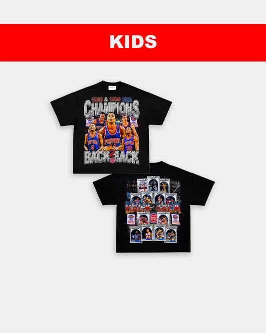 89 & 90 NBA CHAMPS - KIDS TEE - [DS] Style001