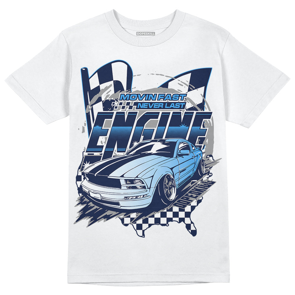 AJ Spizike White Obsidian DopeSkill T-Shirt ENGINE Tshirt Graphic
