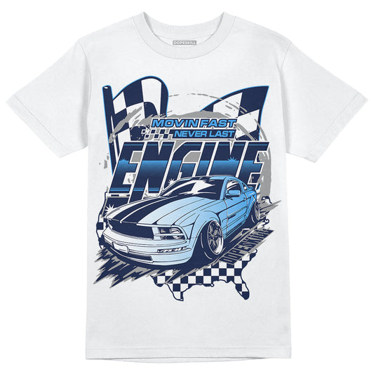 AJ Spizike White Obsidian DopeSkill T-Shirt ENGINE Tshirt Graphic