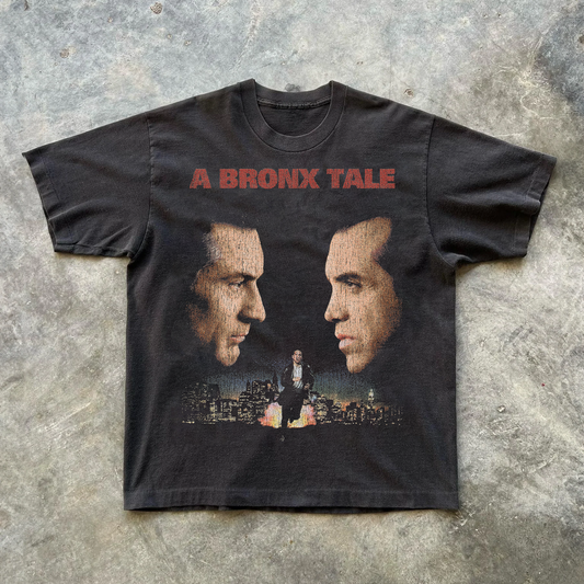 A BRONX TALE PROMO VINTAGE BLACK T-SHIRT