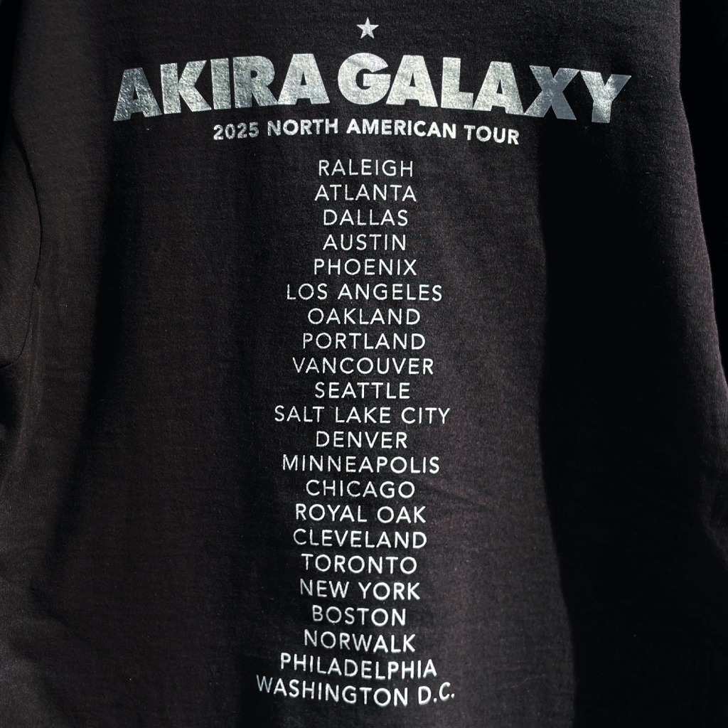 Akira Galaxy 2025 Tour T-Shirt