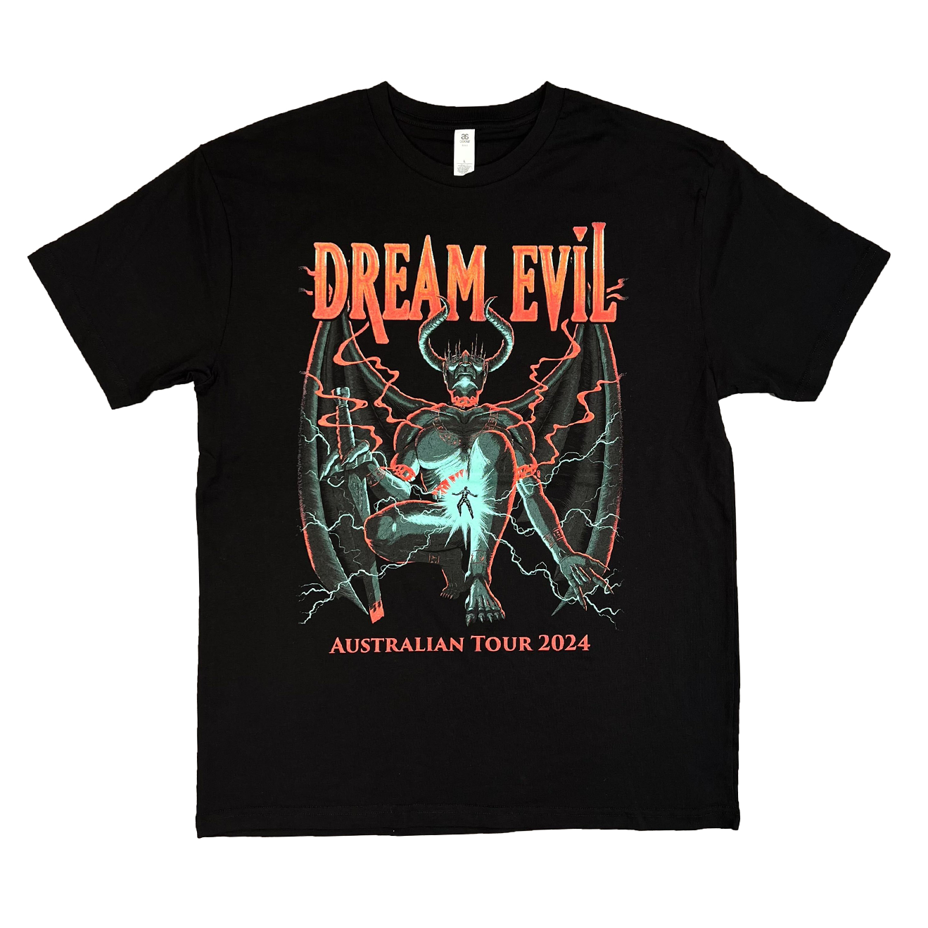 Dream Evil "Aus 2024 Tour" T-Shirt