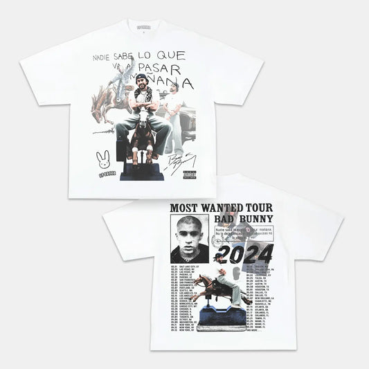 BAD BUNNY MOST WANTED TOUR TEE Style001