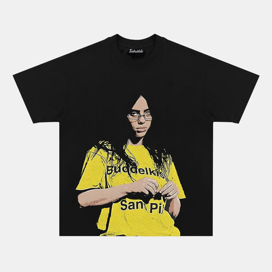 BILLIE EILISH VINTAGE TEE Style001