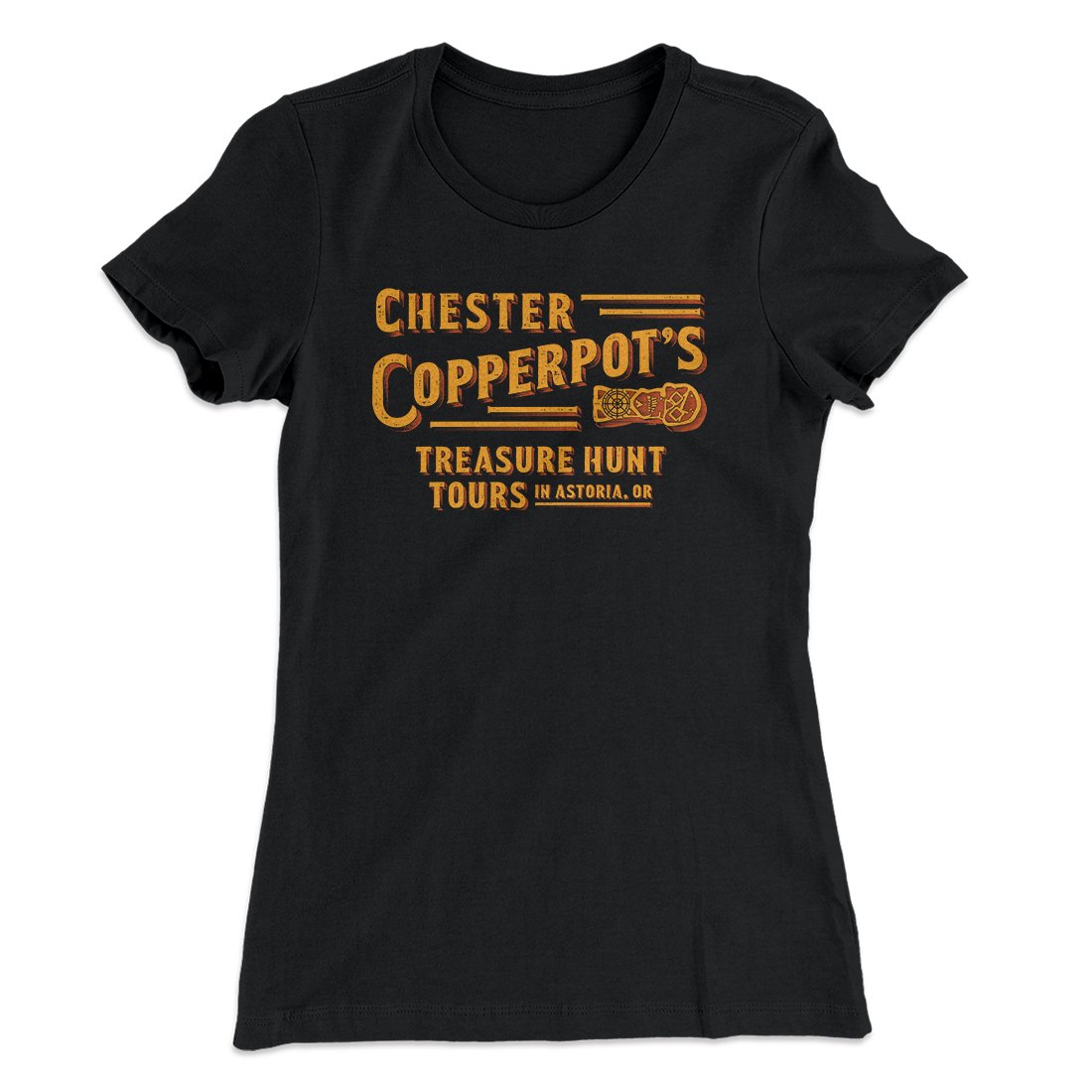 Chester Copperpot's Treasure Hunt Tours Women's T-Shirt