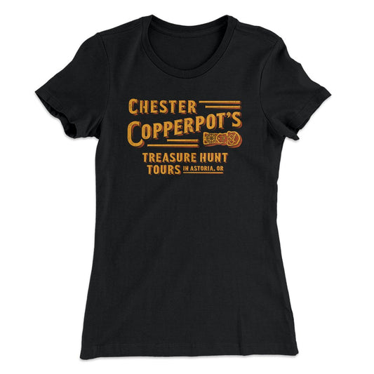 Chester Copperpot's Treasure Hunt Tours Women's T-Shirt