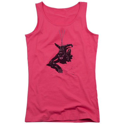 Batman Catwoman Rope Womens Tank Top Shirt Hot Pink
