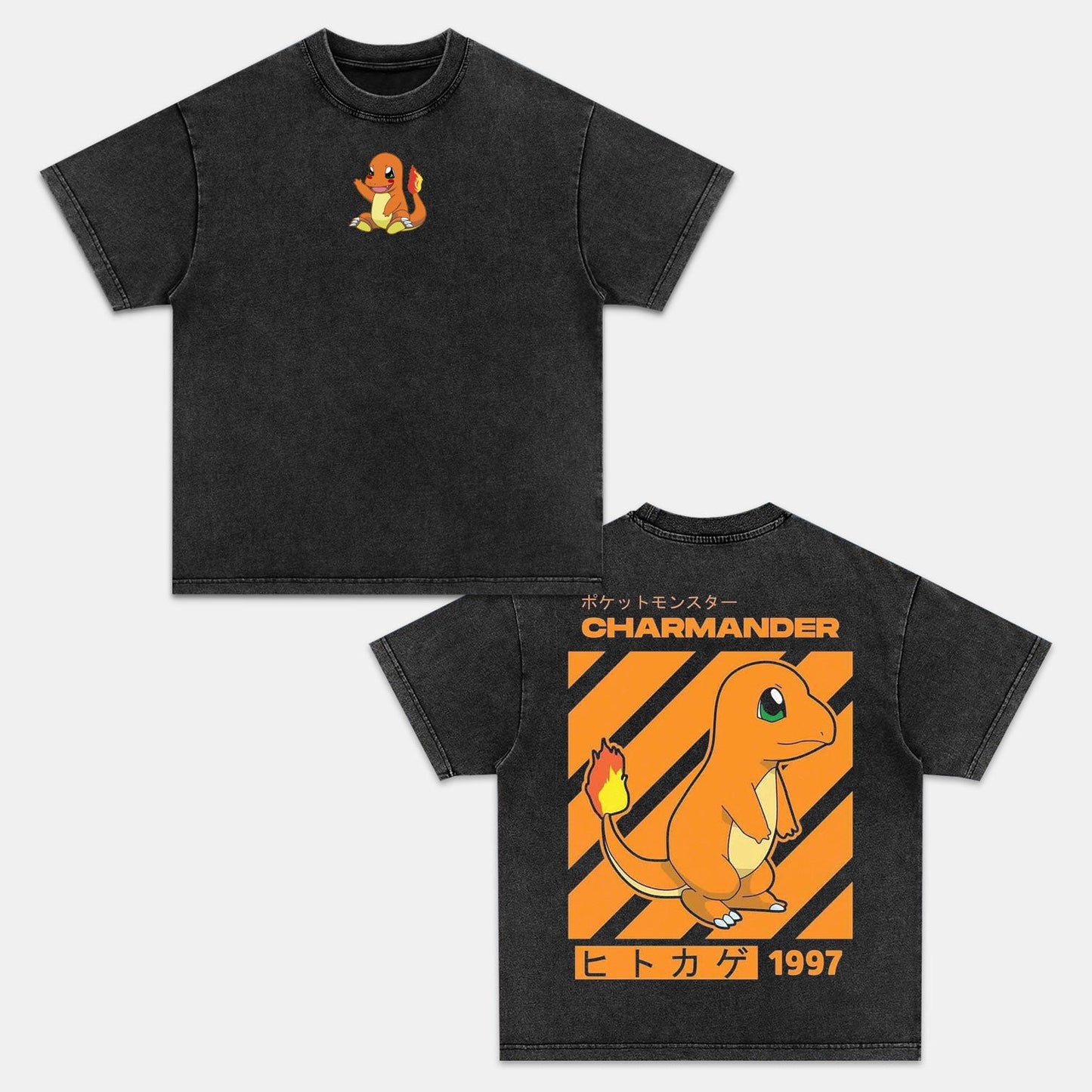 CHARIZARD UNISEX ANIME INSPIRED VINTAGE T-SHIRT‰∏®POK√âMON
