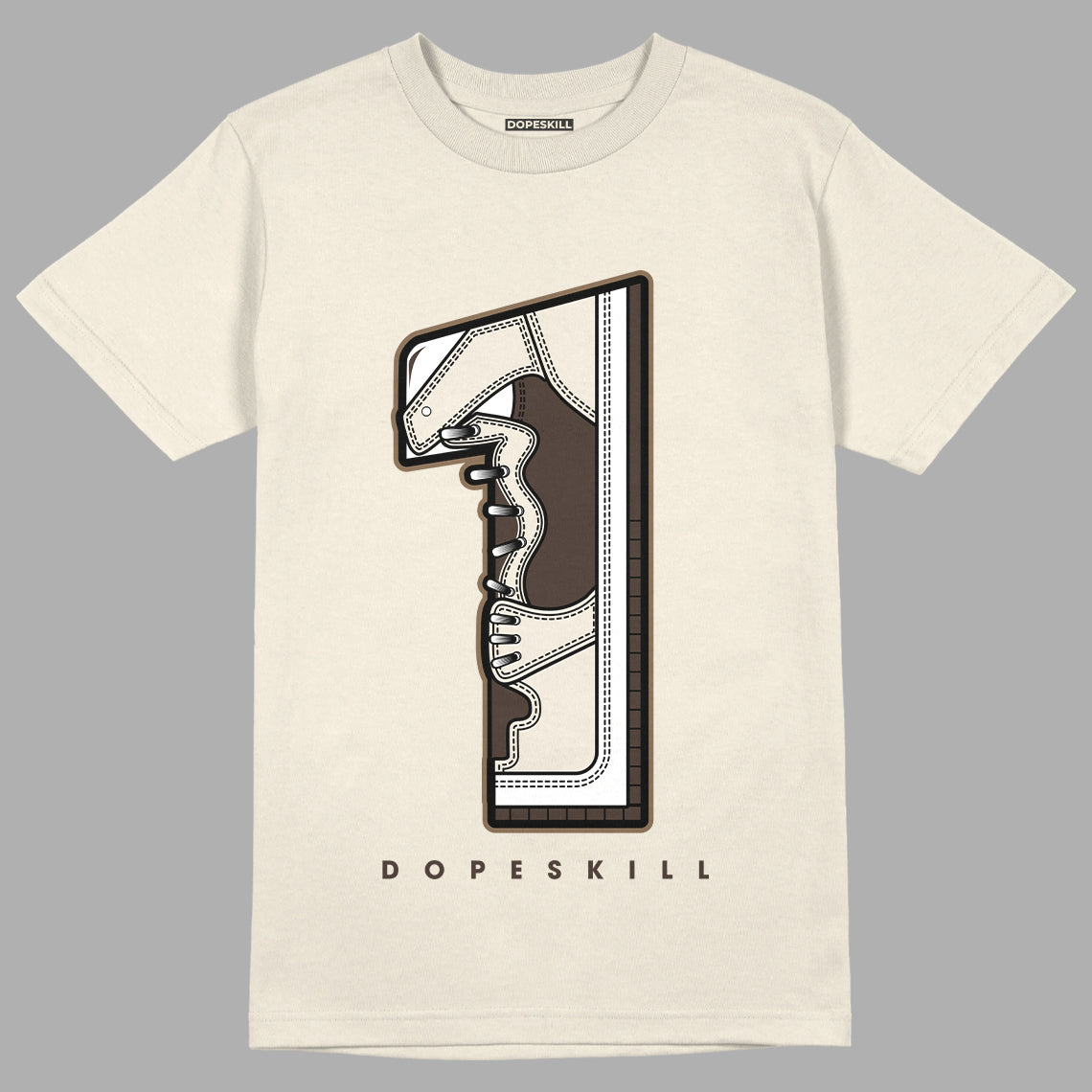 AJ 1 Low OG ‚ÄúReverse Mocha‚Äù DopeSkill Sail T-shirt No.1 Graphic