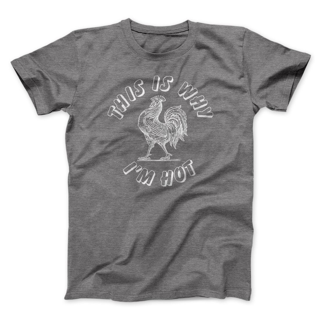 This Is Why I'm Hot Funny Men/Unisex T-Shirt