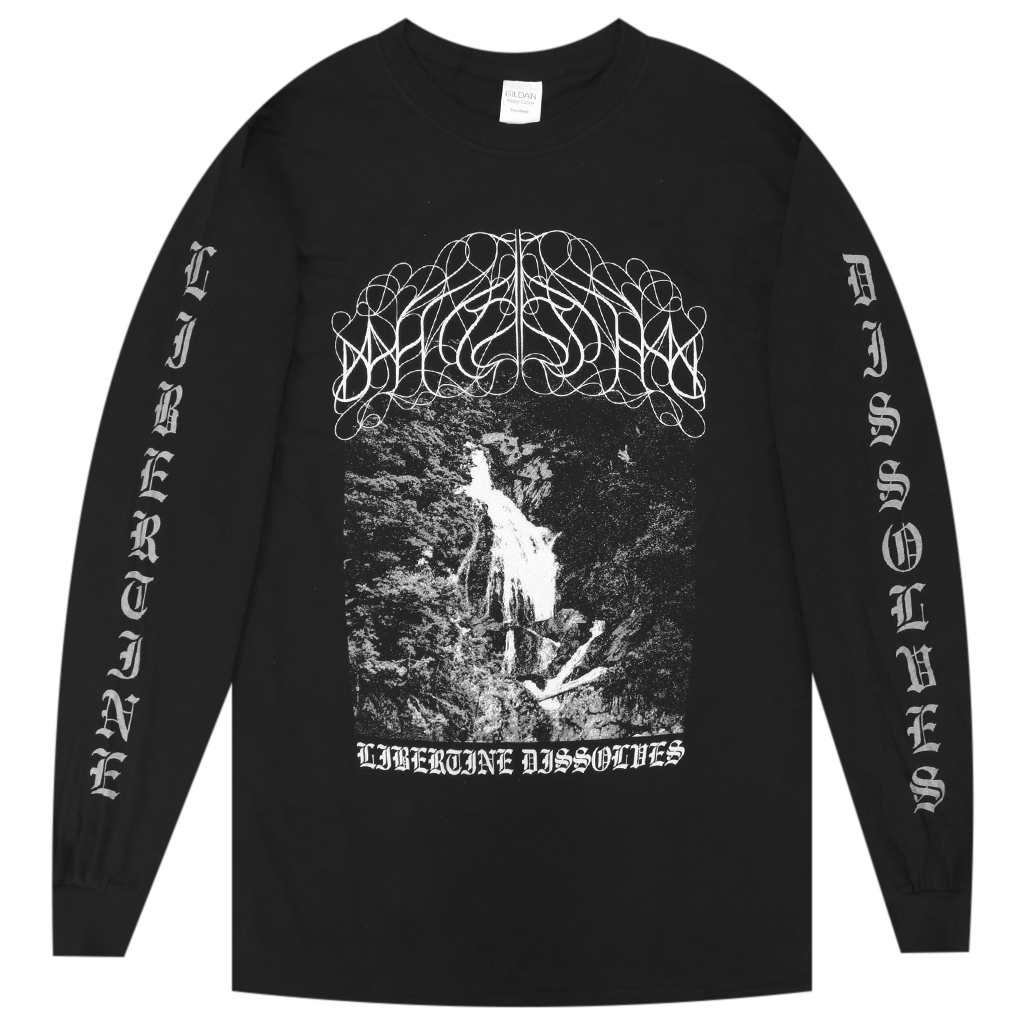 10 Years Gone Black Long Sleeve Tour T-Shirt