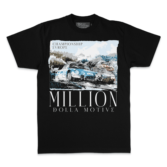 Europe Championship Racing - Black T-Shirt