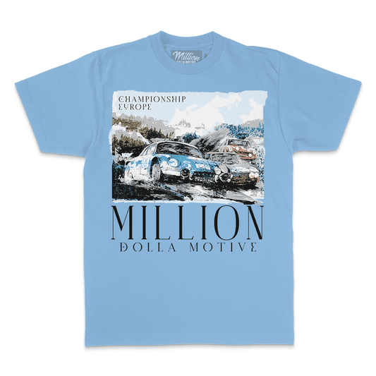 Europe Championship Racing - University Blue T-Shirt