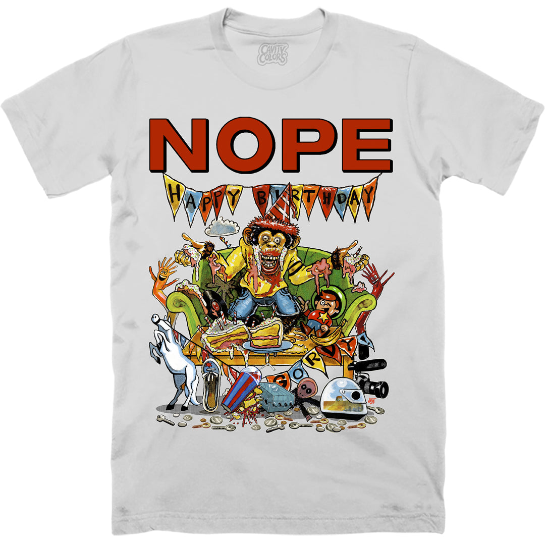 NOPE: GORDYâ€™S HOME - T-SHIRT (VINTAGE WHITE)