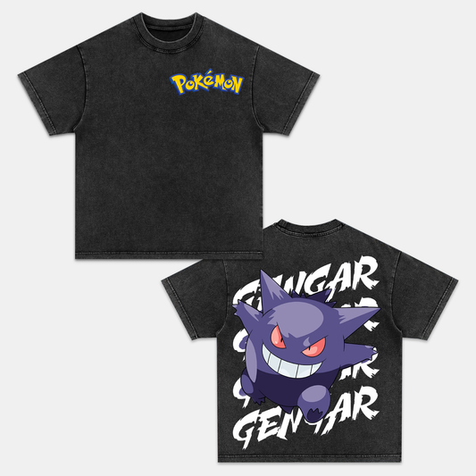 GENGAR UNISEX ANIME INSPIRED VINTAGE T-SHIRT‰∏®POK√âMON