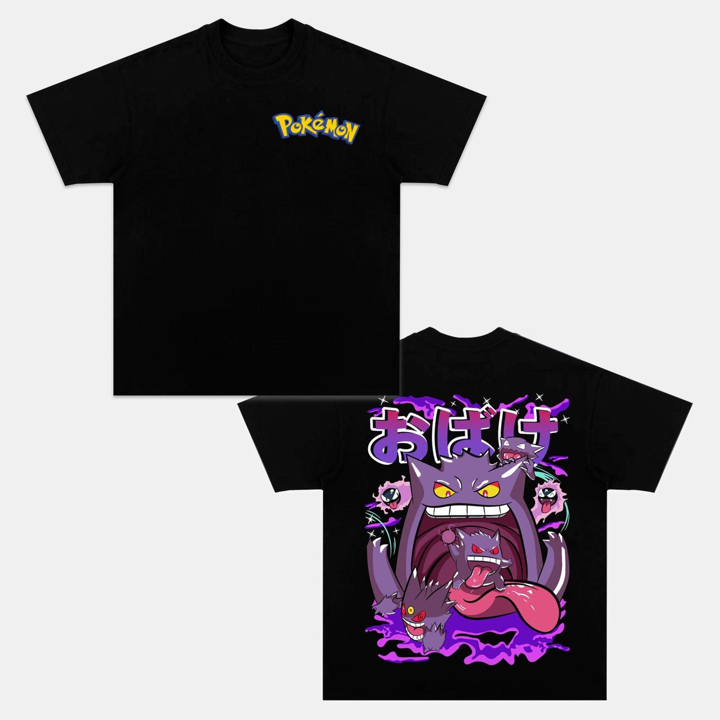 GENGAR UNISEX ANIME INSPIRED VINTAGE T-SHIRT‰∏®POK√âMON Style003