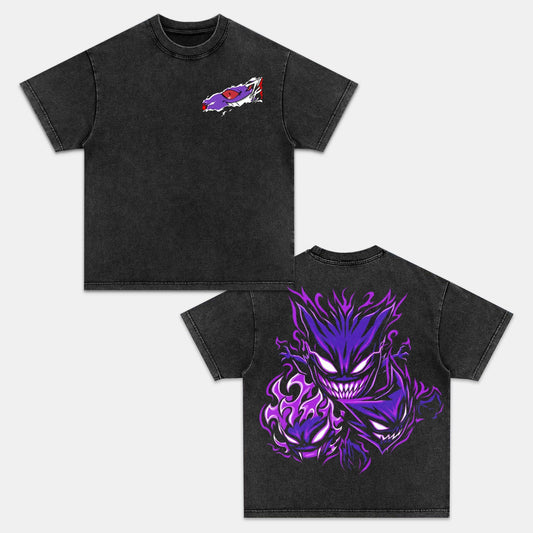 GENGAR UNISEX ANIME INSPIRED VINTAGE T-SHIRT‰∏®POK√âMON Style004